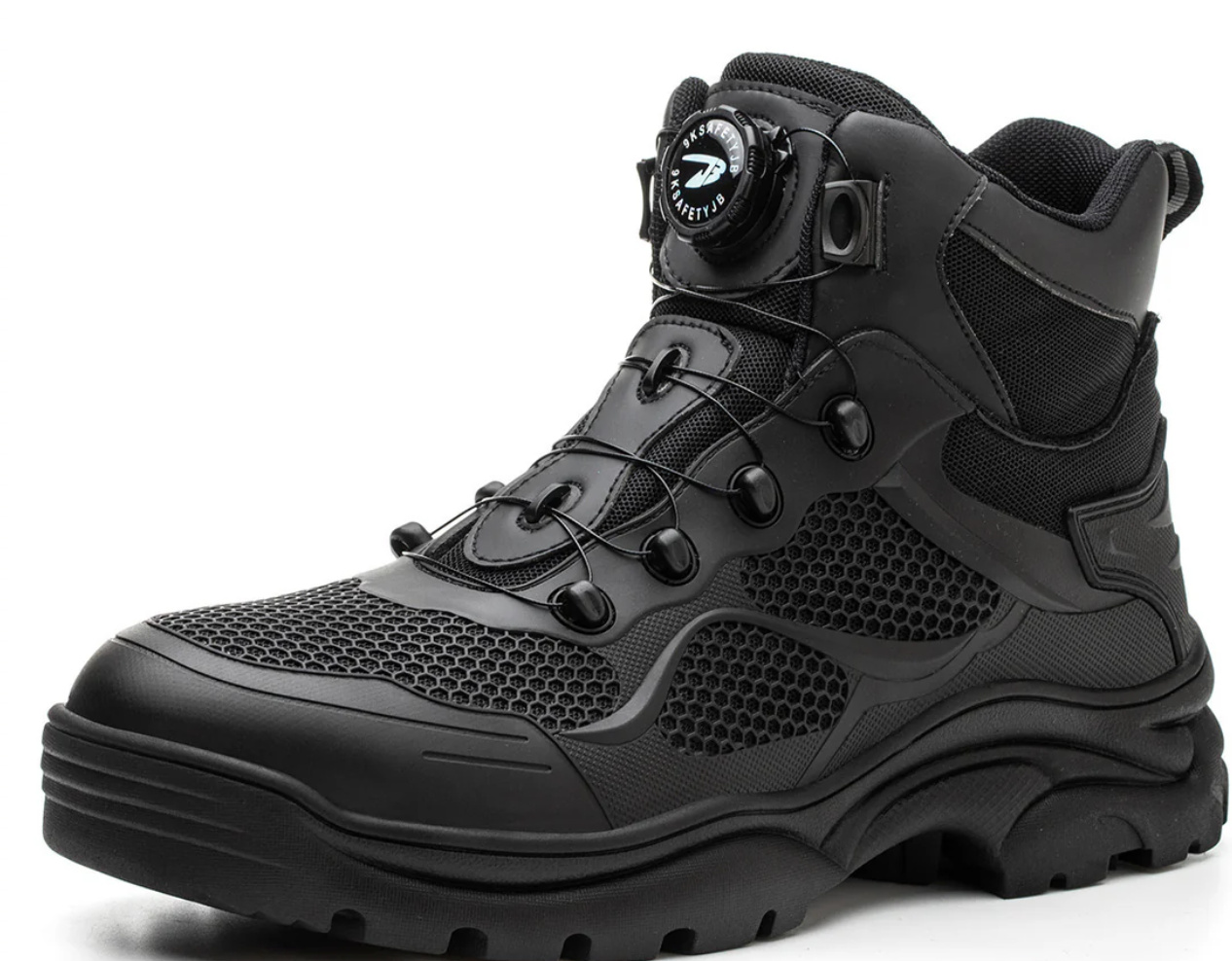 Unzerstörbare High-Top Sicherheitsschuhe mit Stahlkappe