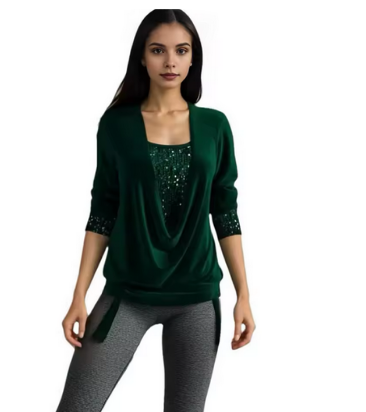 JESSISHOP-Top Glow Chic